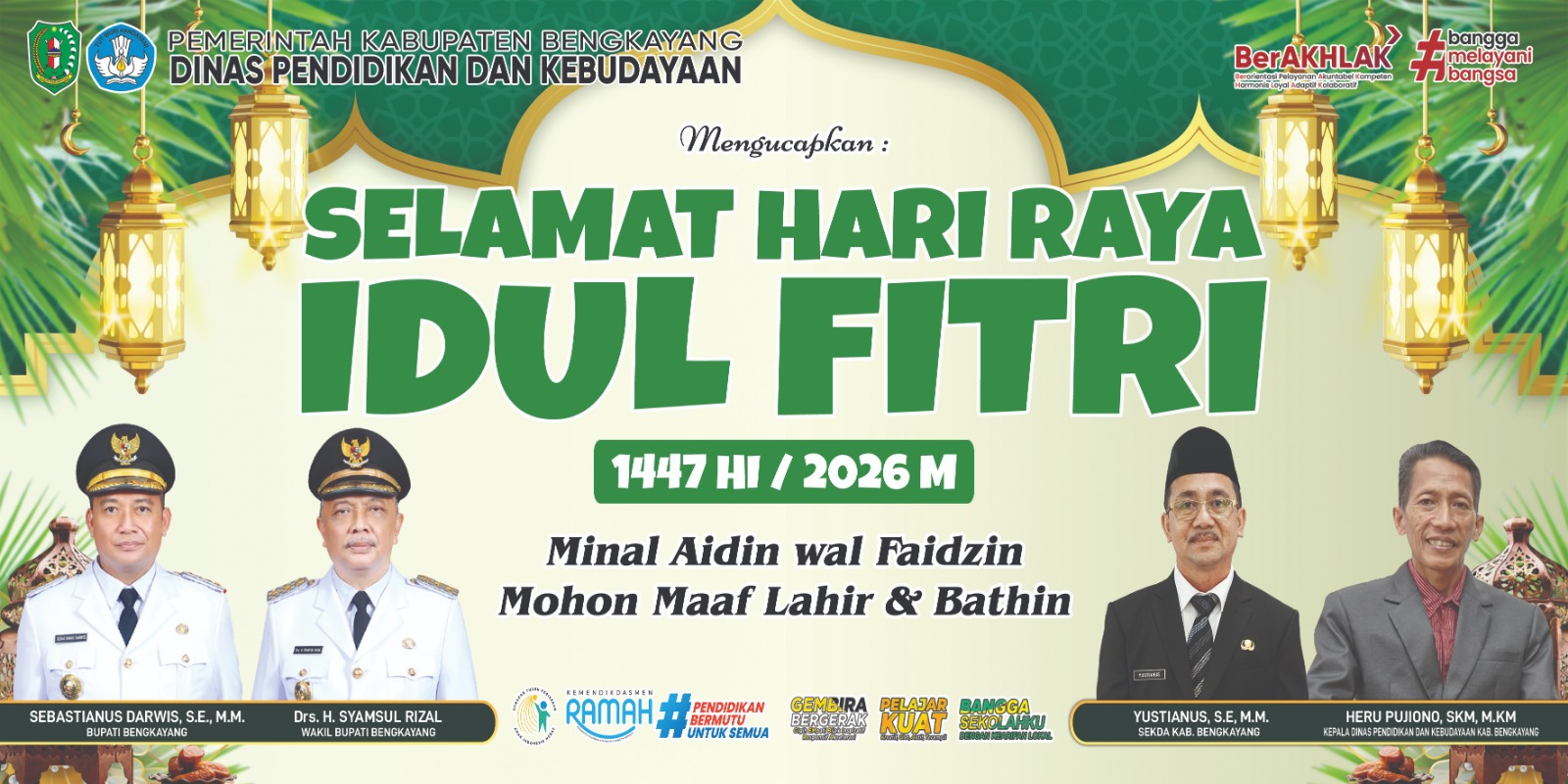Selamat Hari Raya Idul Fitri 1447 H / 2026 M