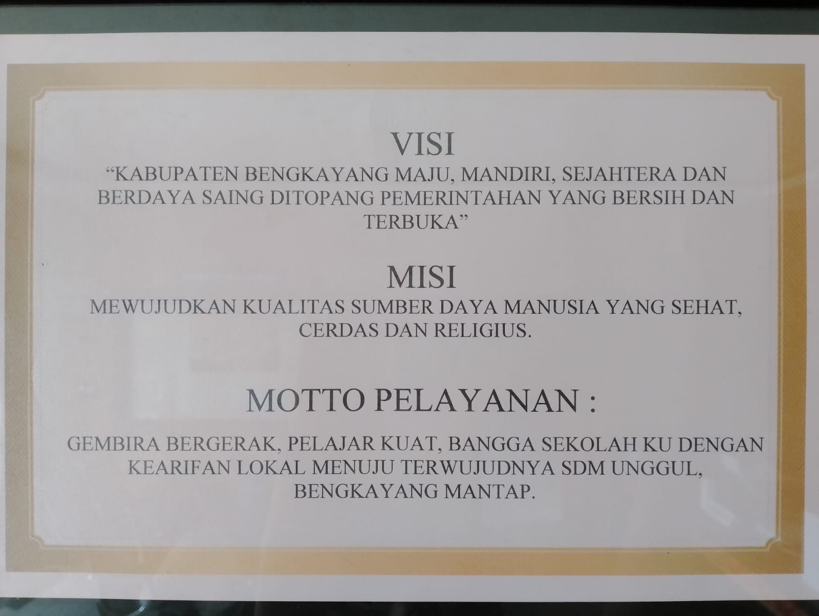 Visi Misi